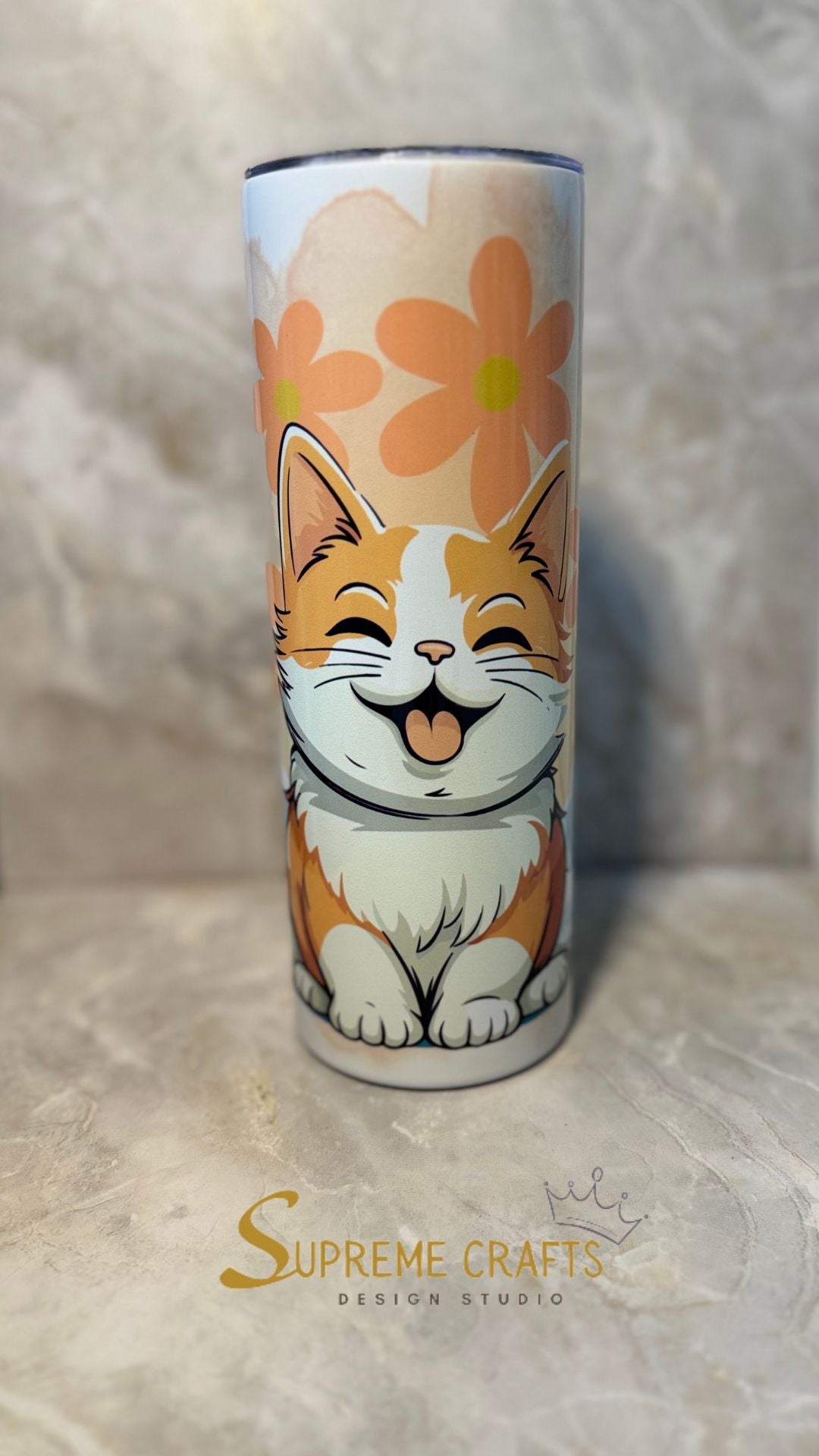 20 oz Stainless Steel Tumbler with our Bambi Inspired Design (Top Seller)