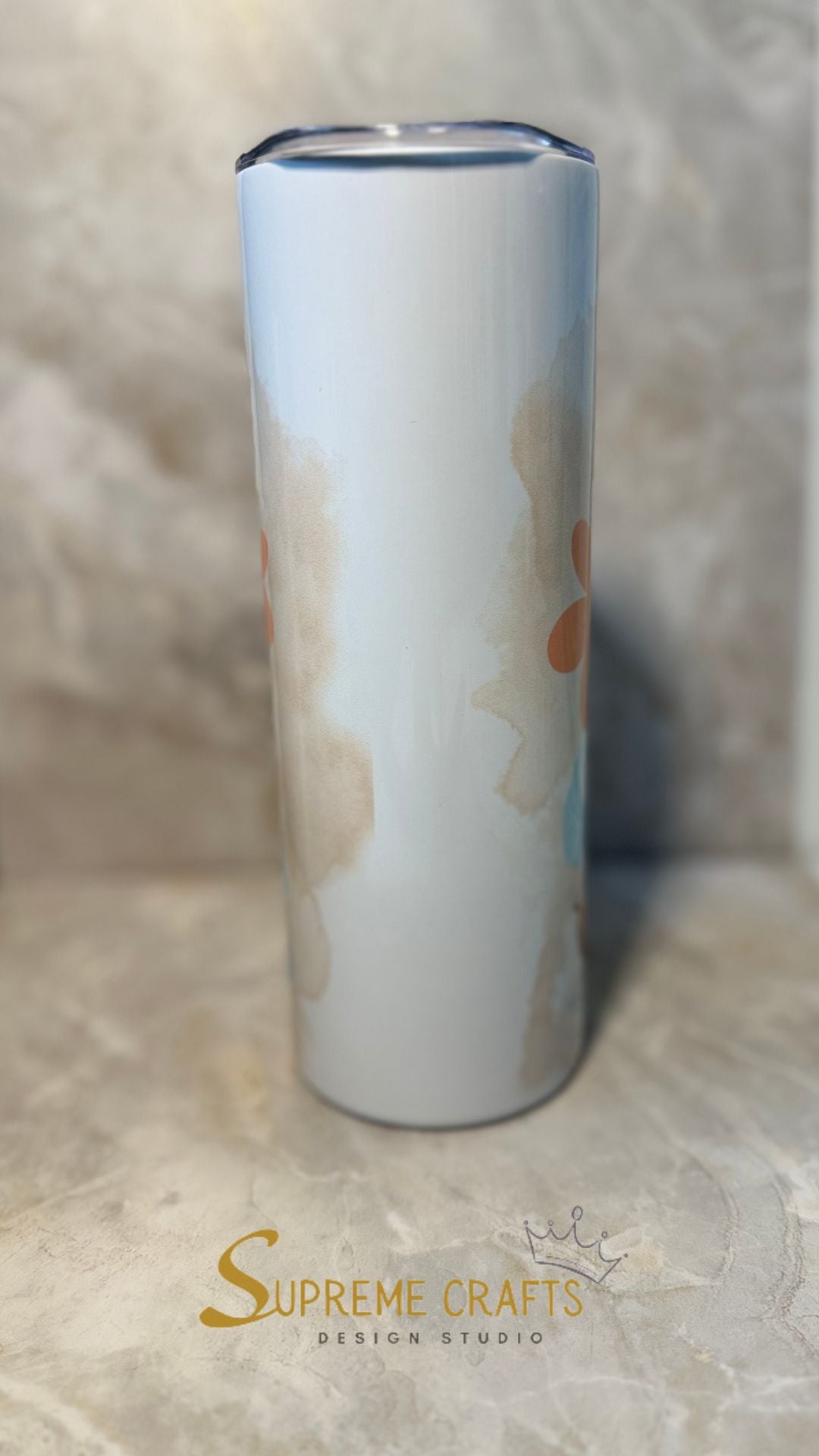 20 oz Stainless Steel Tumbler with our Bambi Inspired Design (Top Seller)