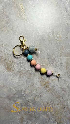 Silicon Handmade Keychain Accessory