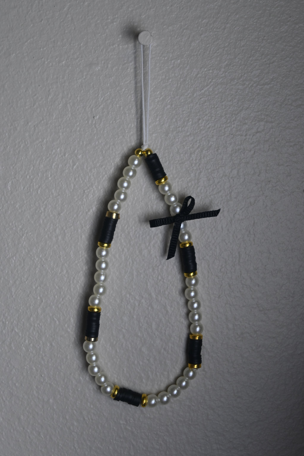 🖤 Black and White Always Right –  Handmade Phone Charms - Unique and Full of Love