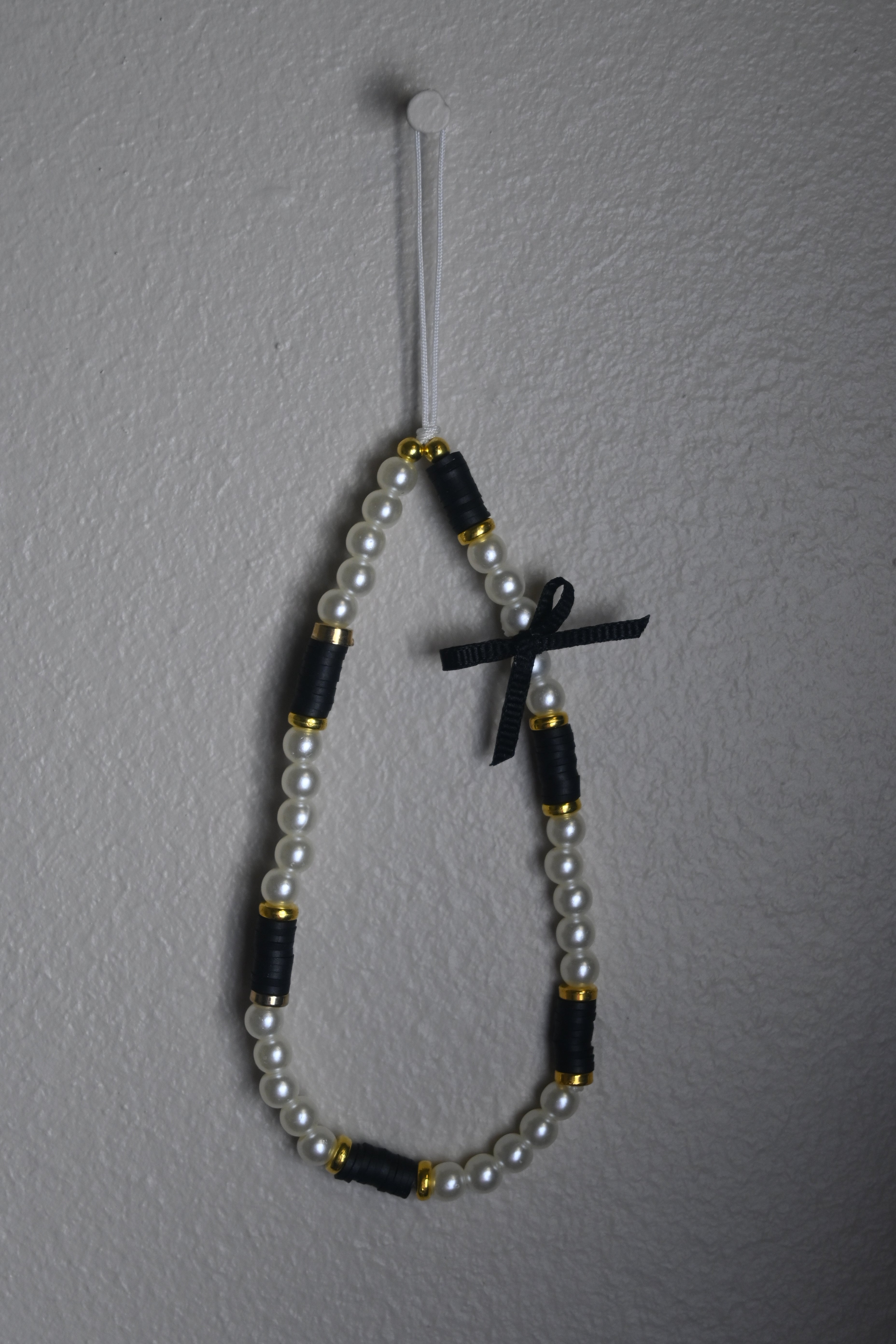 🖤 Black and White Always Right –  Handmade Phone Charms - Unique and Full of Love