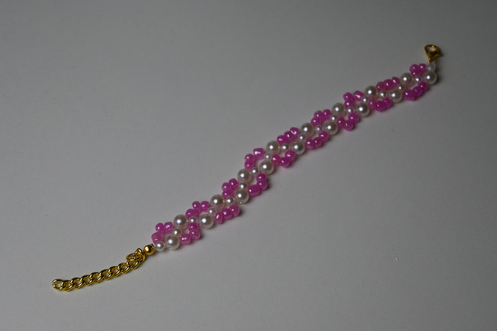 Handmade Pearl & Glass Bead Bracelets For Her