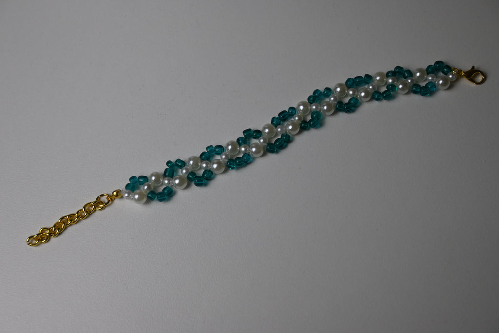 Handmade Pearl & Glass Bead Bracelets For Her