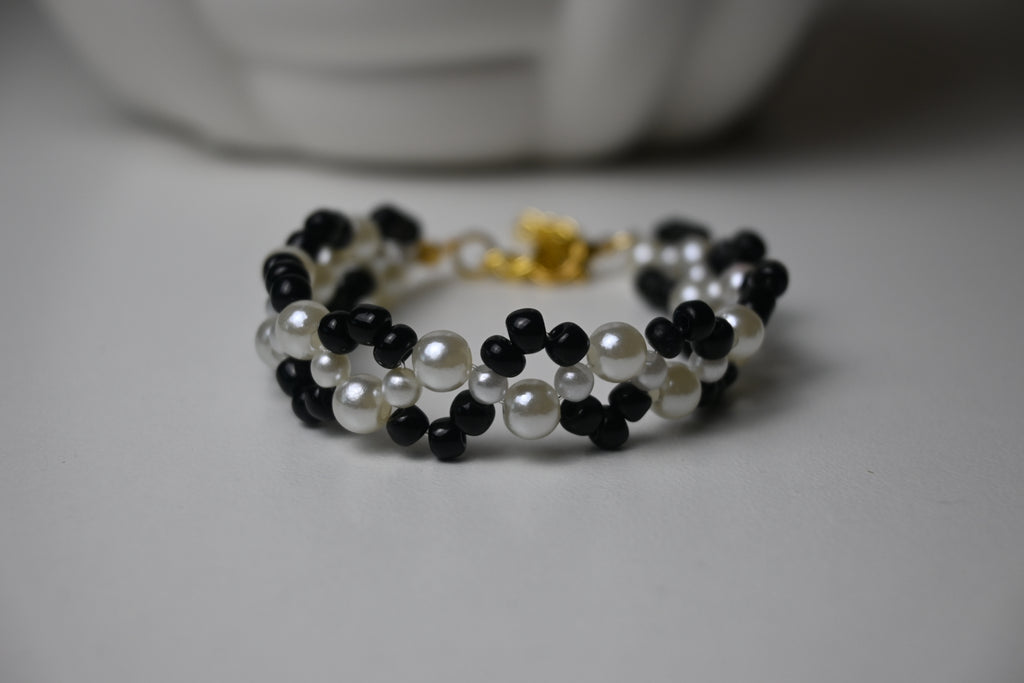 Handmade Pearl & Glass Bead Bracelets For Her