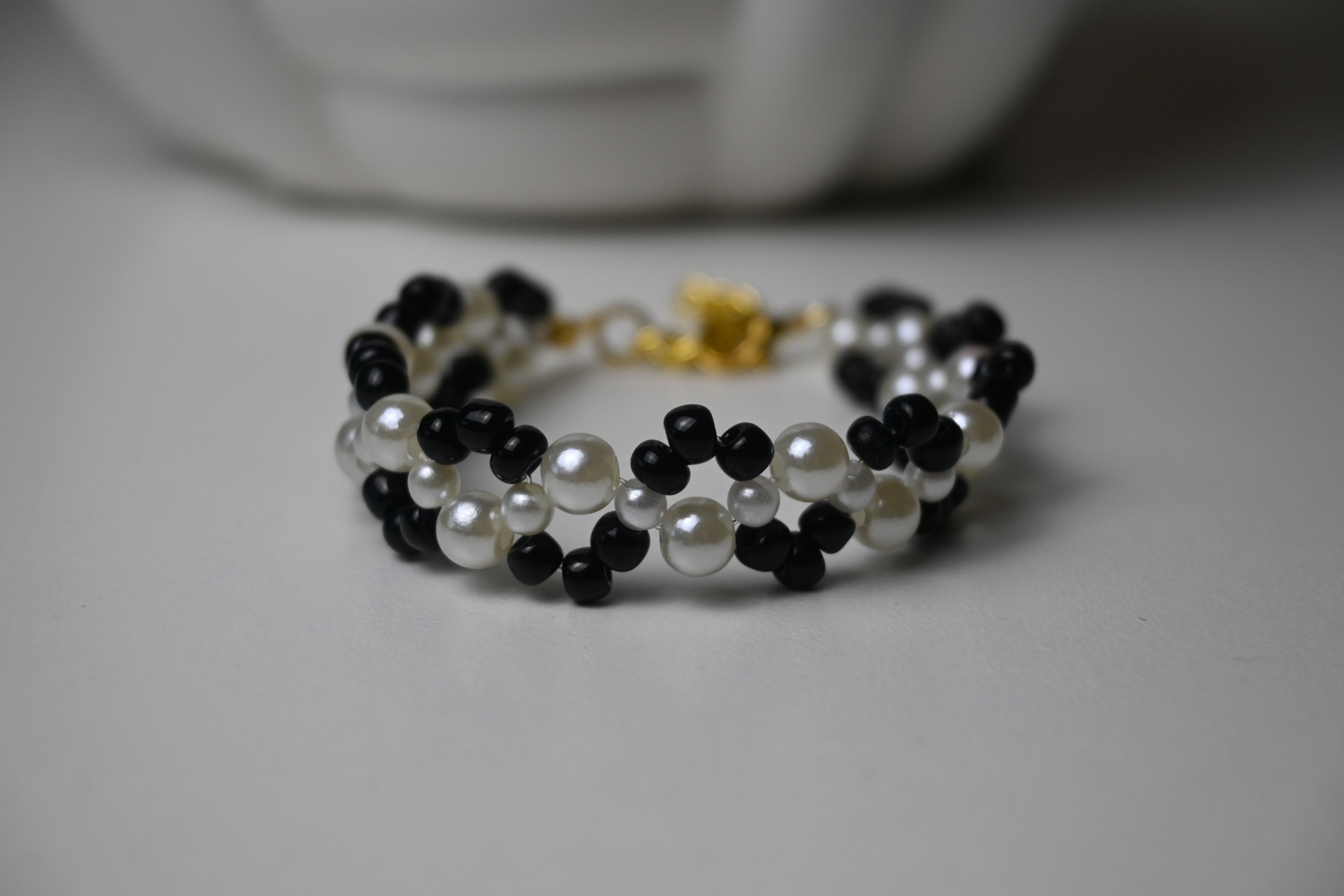 Handmade Pearl & Glass Bead Bracelets For Her