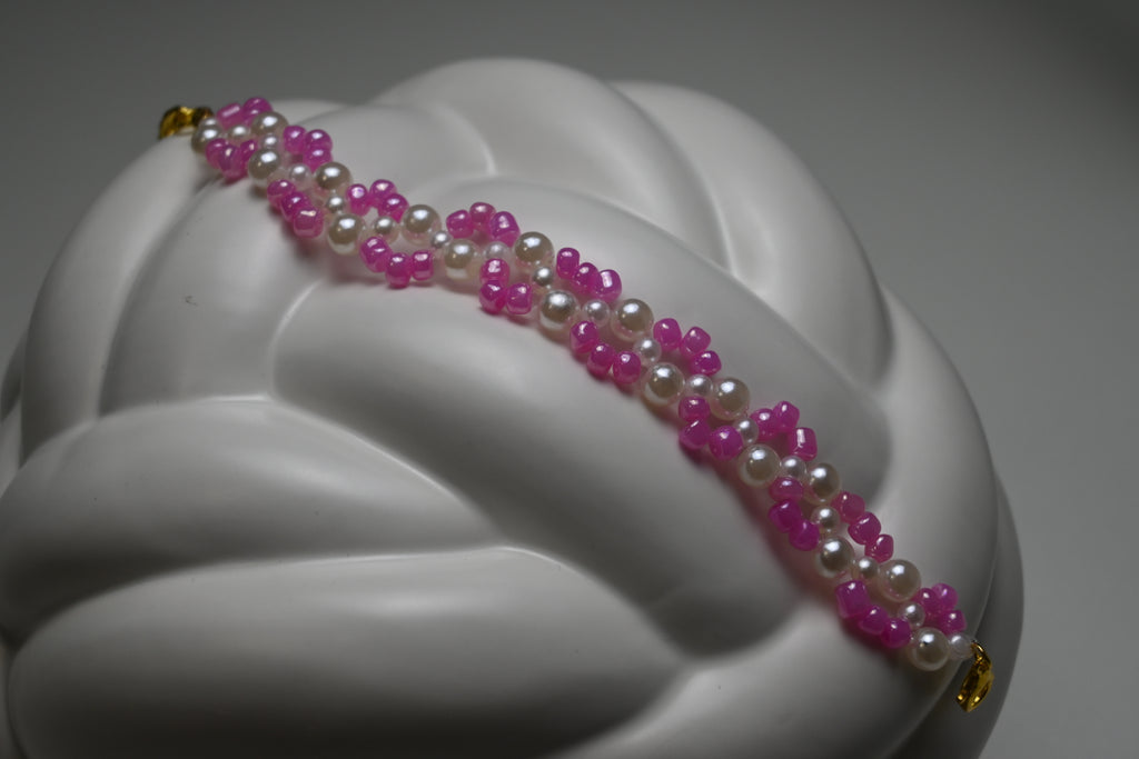 Handmade Pearl & Glass Bead Bracelets For Her
