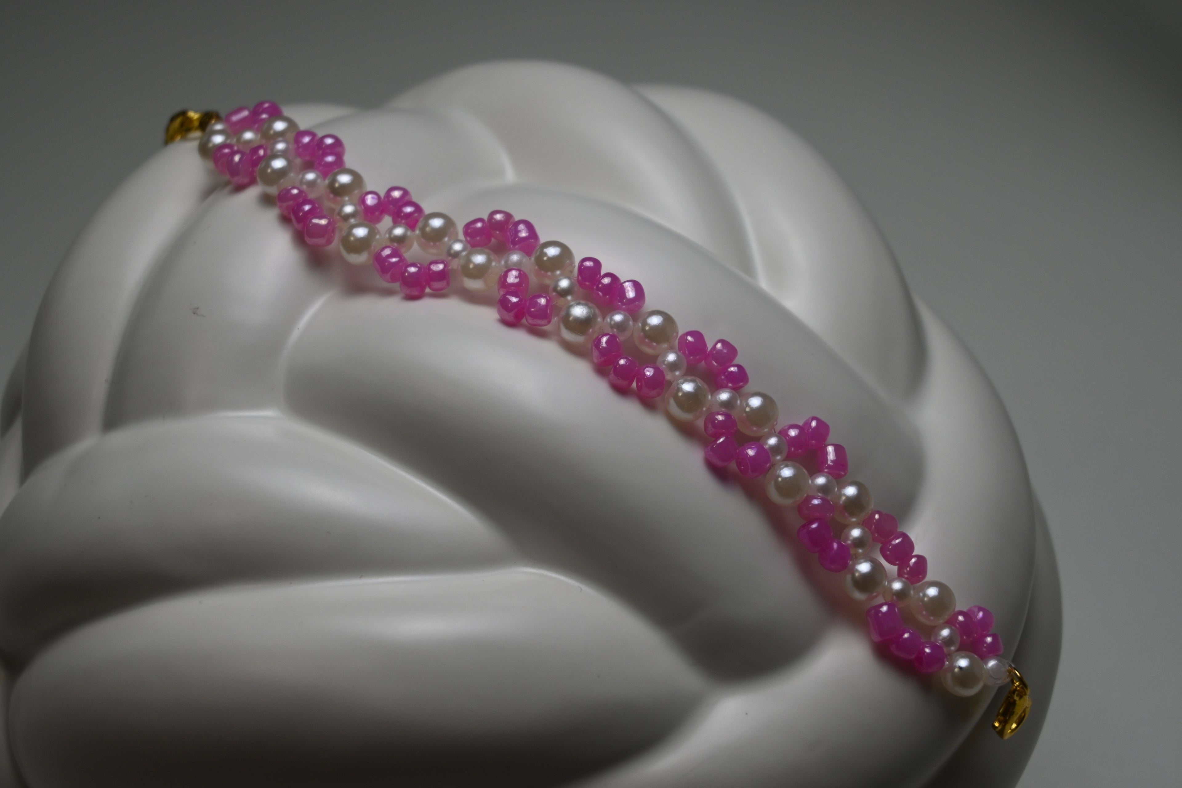 Handmade Pearl & Glass Bead Bracelets For Her