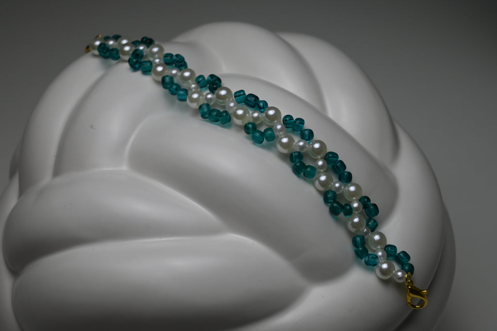 Handmade Pearl & Glass Bead Bracelets For Her