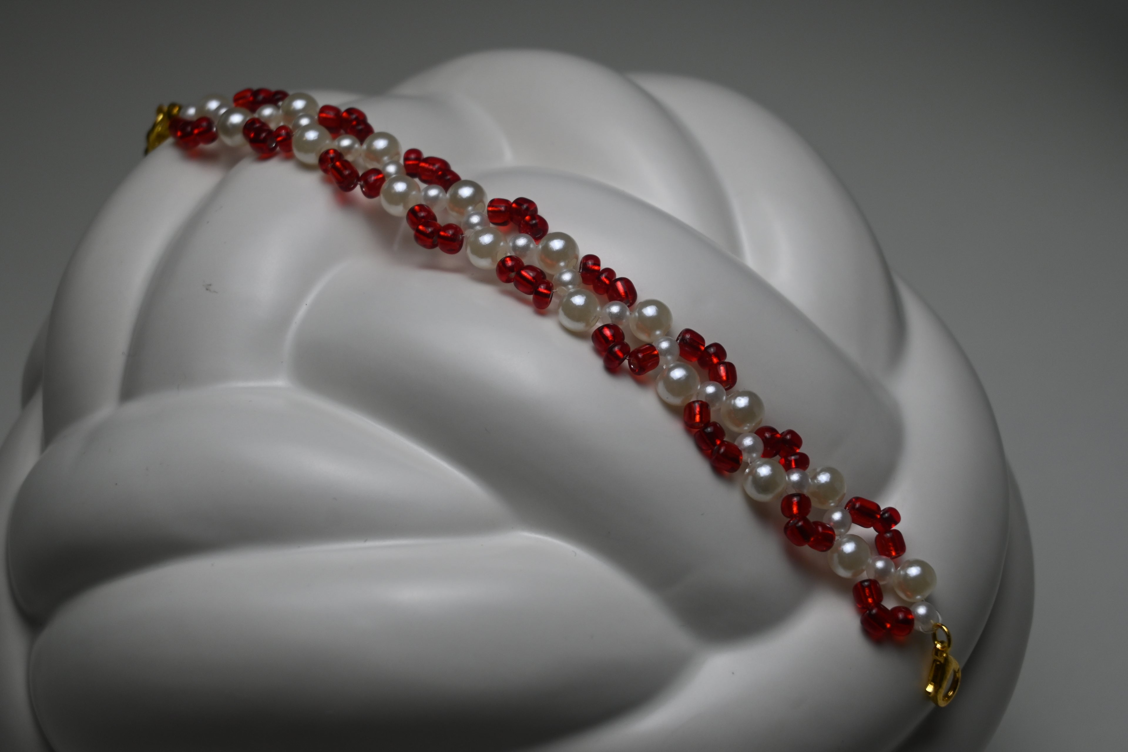 Handmade Pearl & Glass Bead Bracelets For Her
