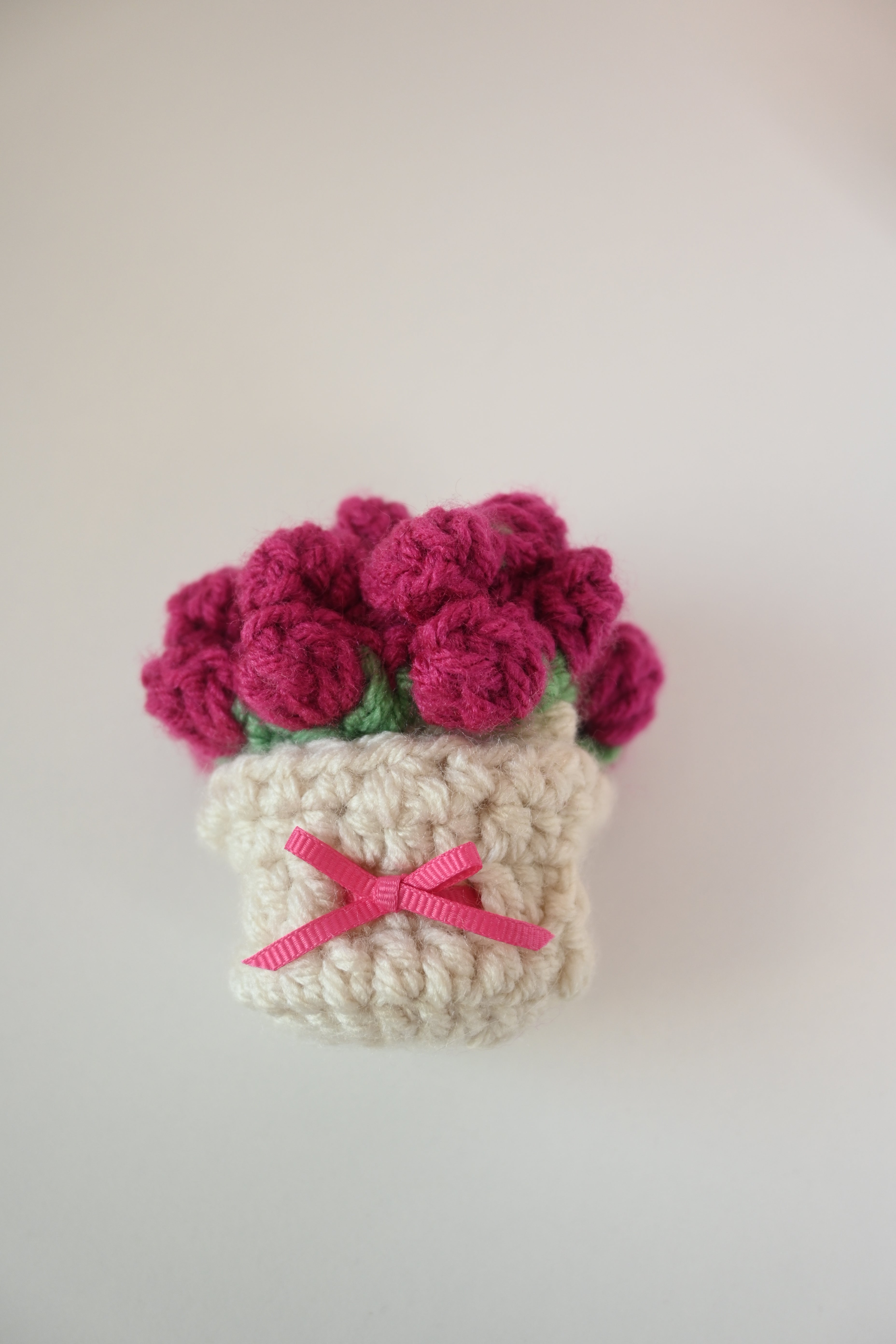 🌸 Handmade Crochet Bouquet & Coaster – 2-in-1 Floral Charm 🌸
