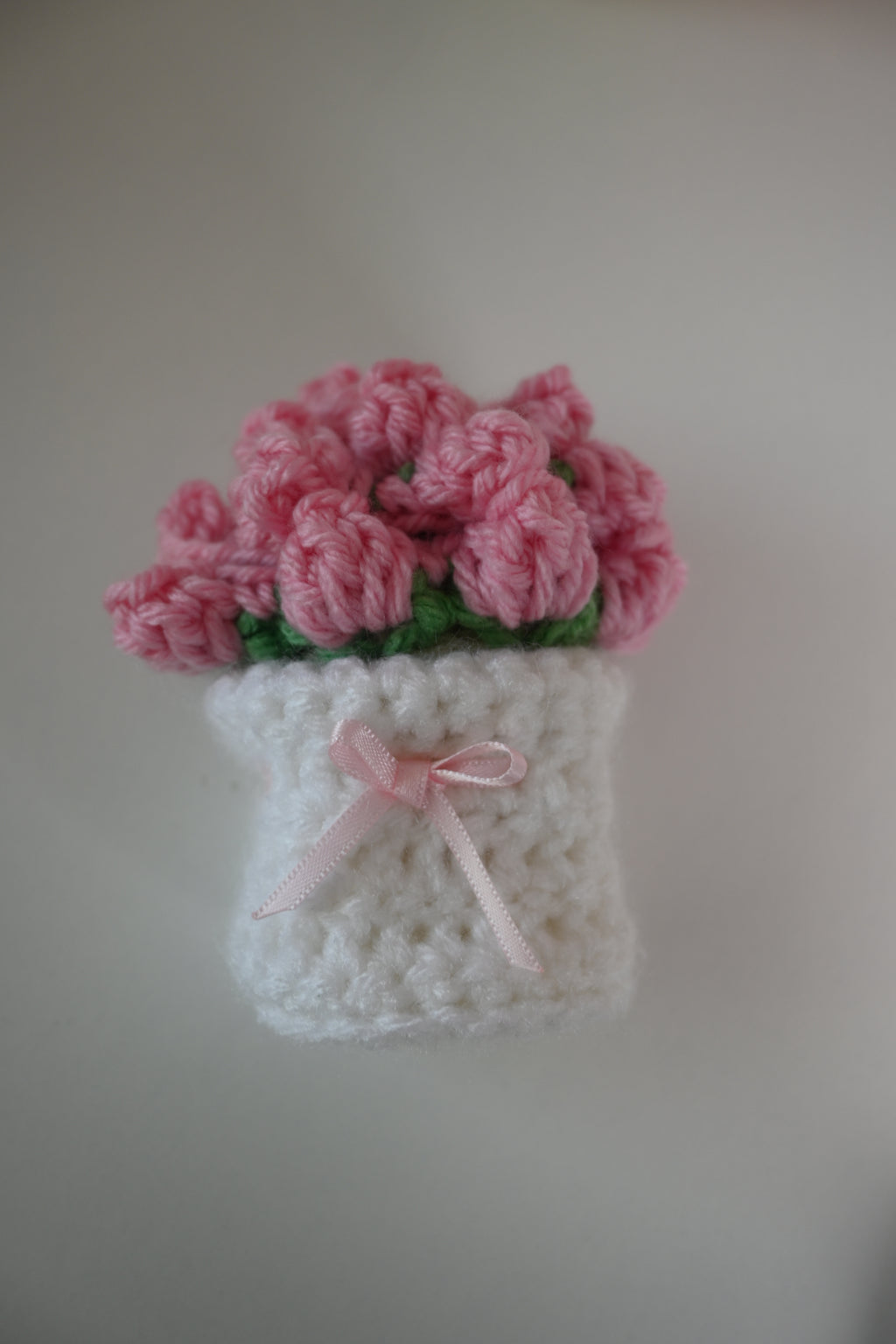 🌸 Handmade Crochet Bouquet & Coaster – 2-in-1 Floral Charm 🌸