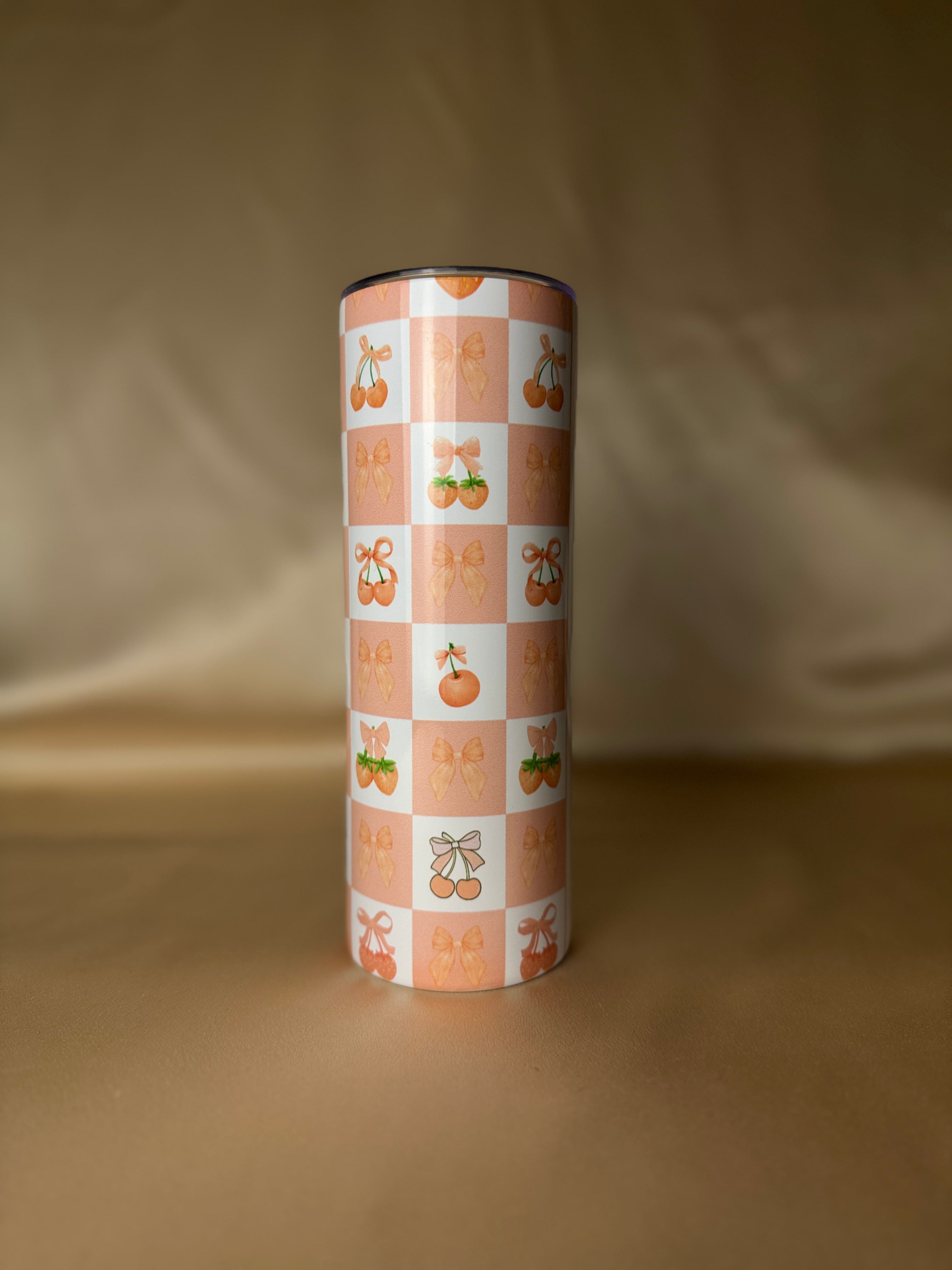 Stainless steel 20 oz insulated tumbler with lid – travel mug for hot and cold drinks

